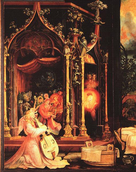  Matthias  Grunewald The Isenheimer Altarpiece oil painting image